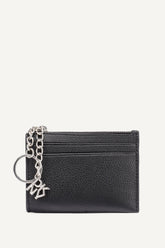 SARAH TOP ZIP CARD HOLDER