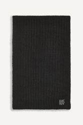 SHAKER STITCH RIB SCARF