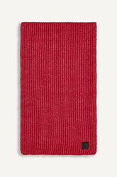 SHAKER STITCH RIB SCARF