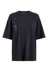 DKNY X YANKEES SHORT-SLEEVE EMBOSSED TEE