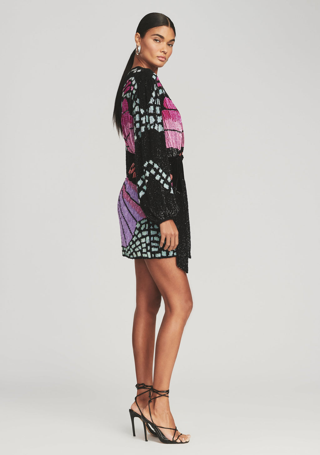 Gabrielle Sequin Butterfly Robe