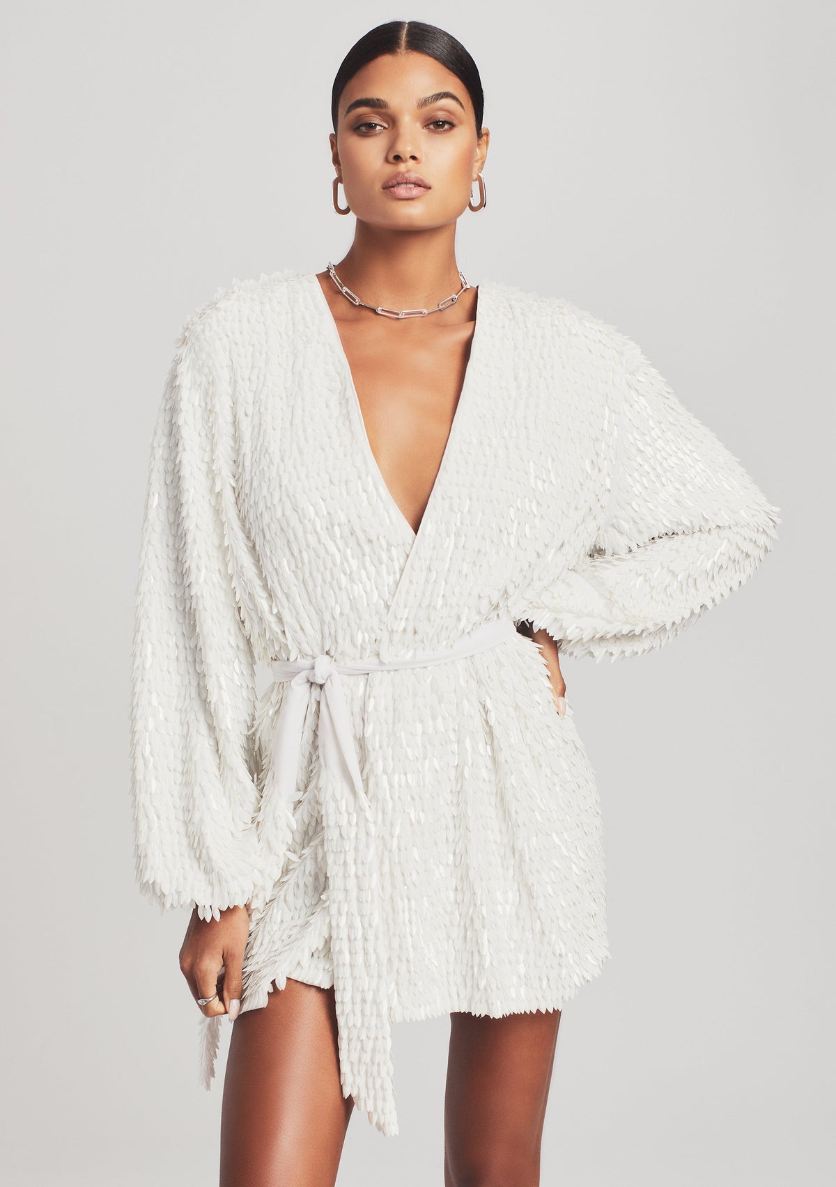 Feather Gabrielle Robe