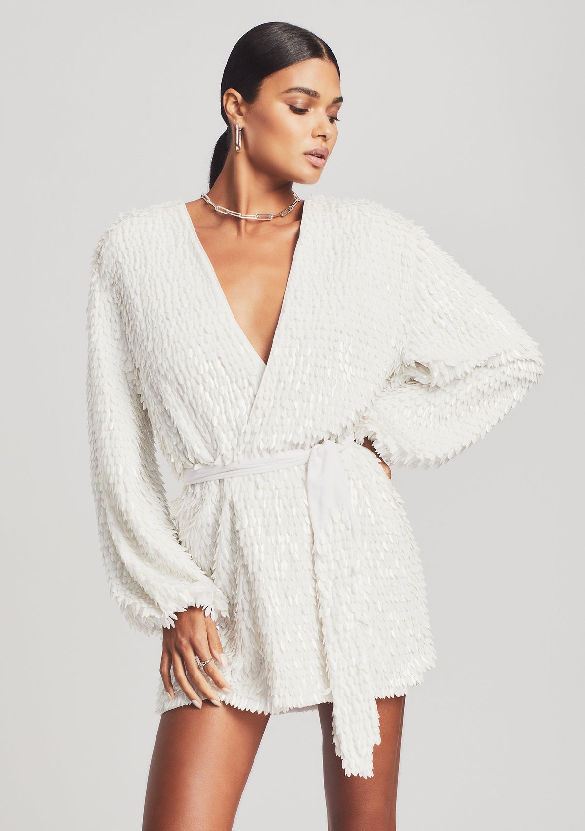 Feather Gabrielle Robe