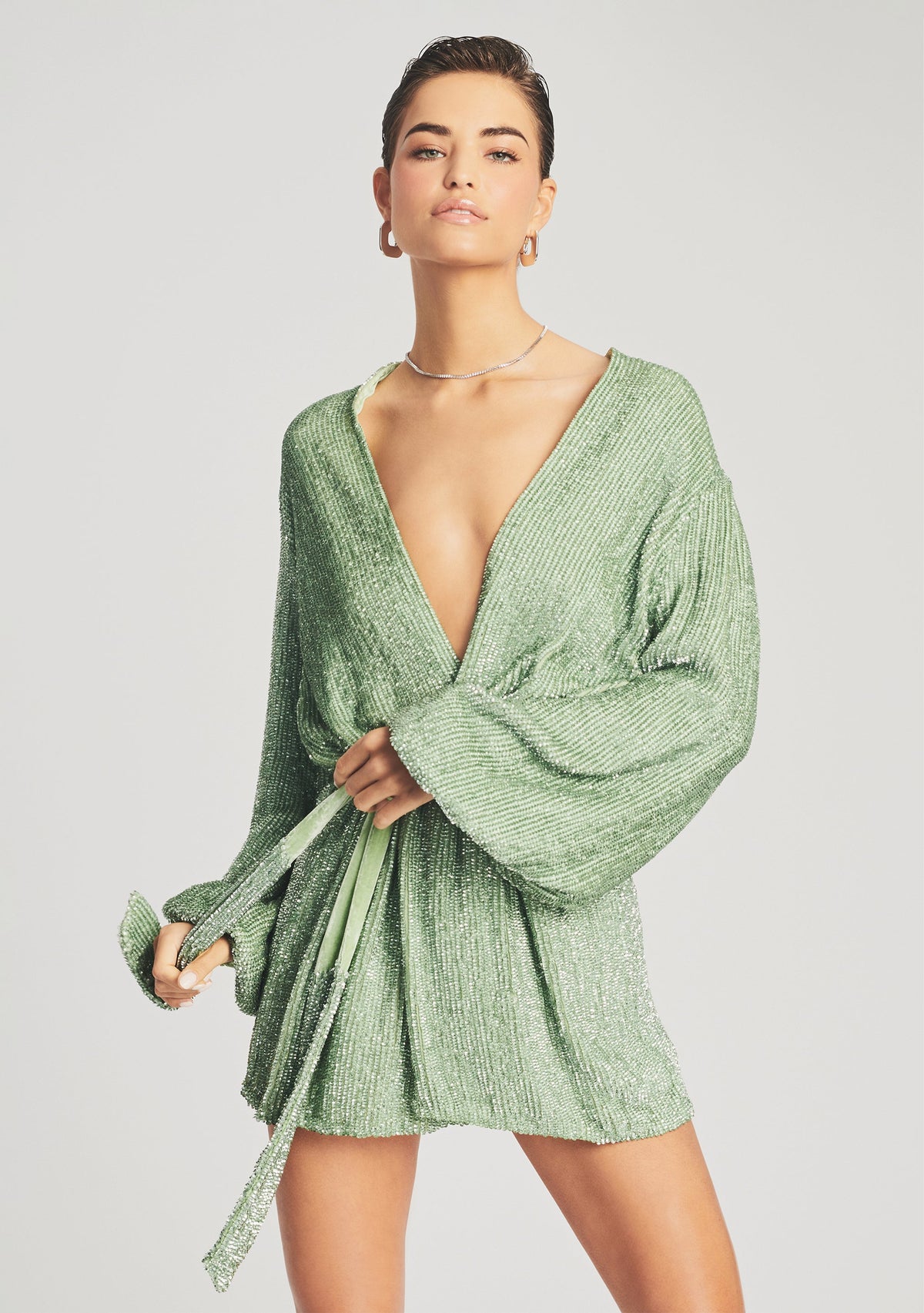 Gabrielle Sequin Robe