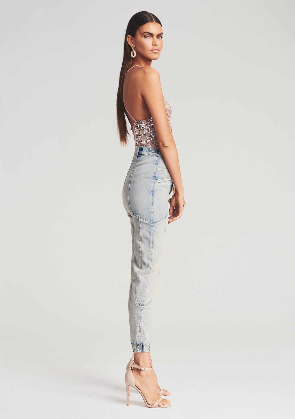 Molly Sequin Crochet Top