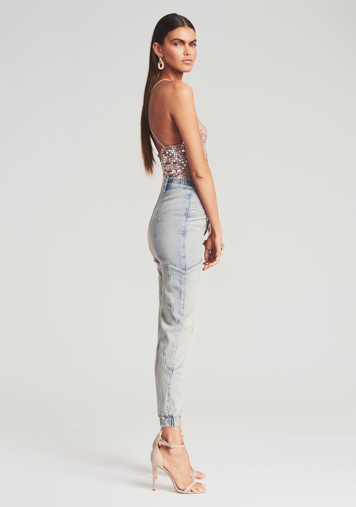 Molly Sequin Crochet Top