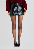 Camila Leather Skirt