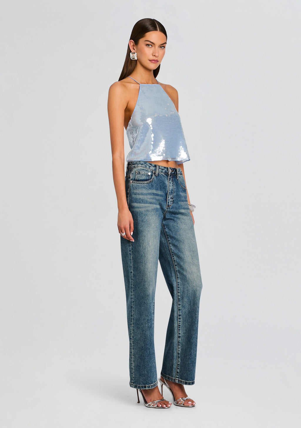 Norma Sequin Top
