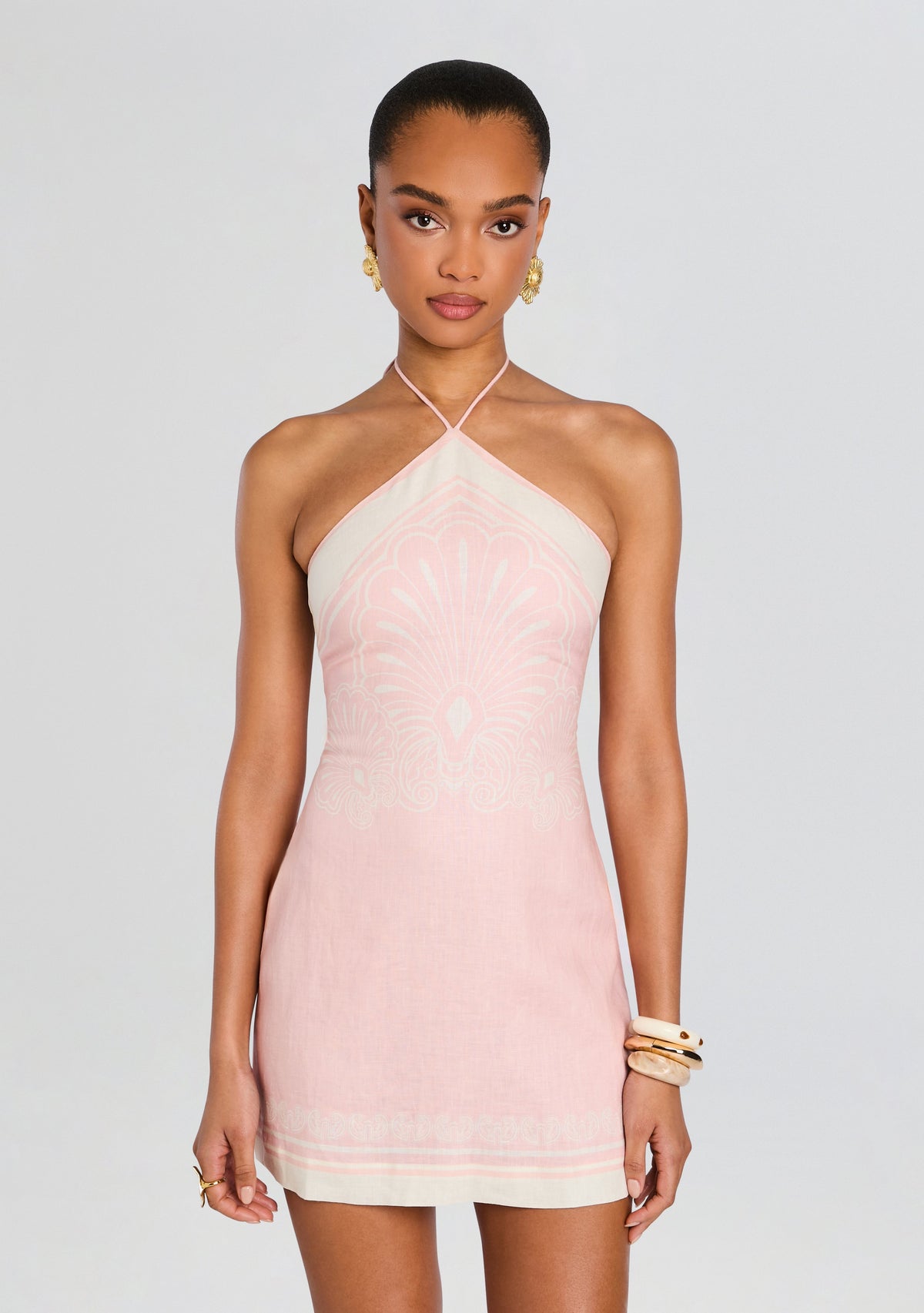 Oliver Linen Mini Dress