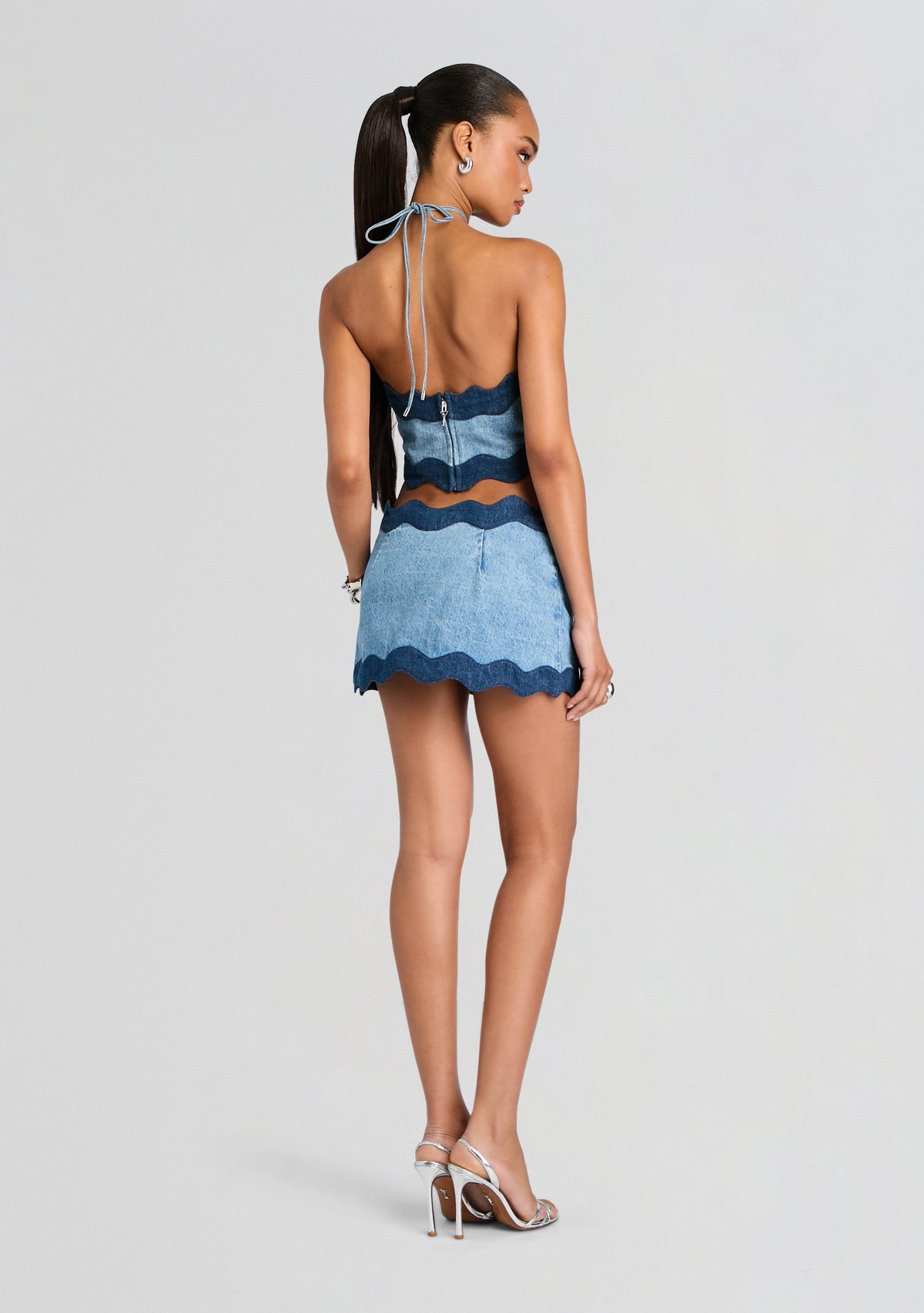 Iselda Denim Top
