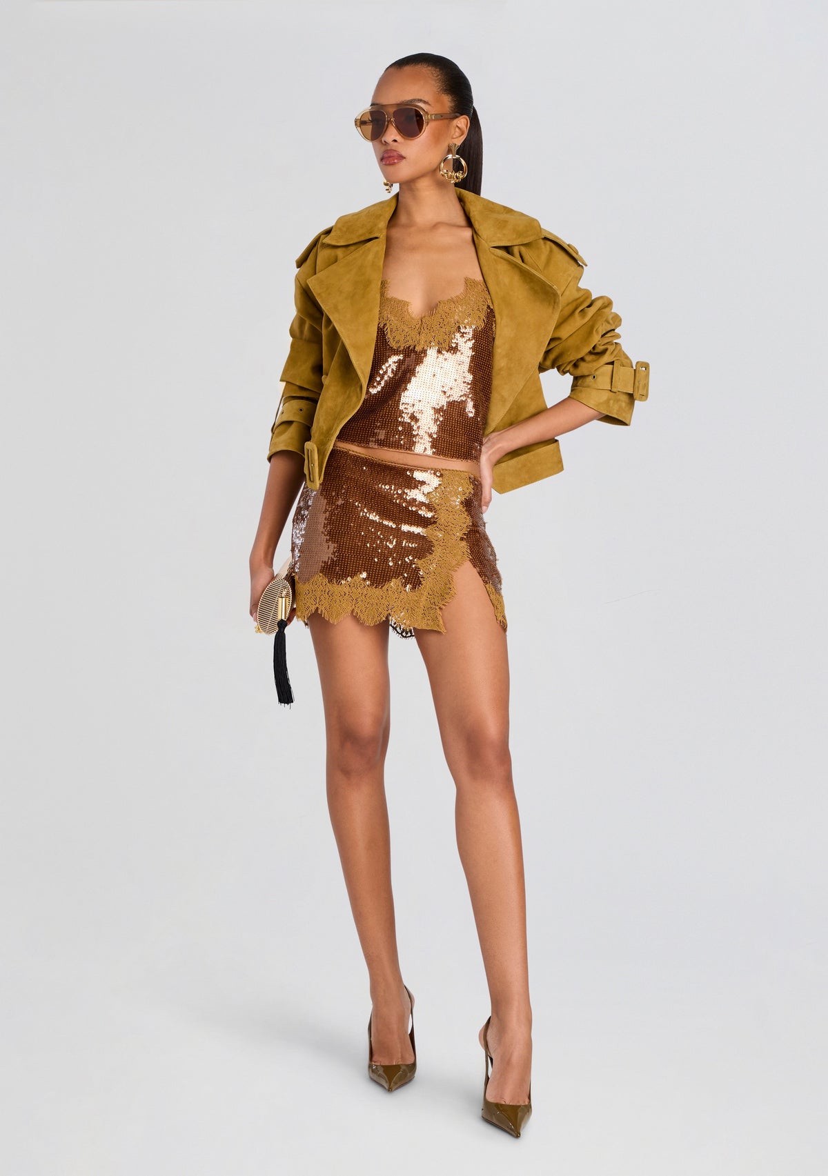 Mik Sequin Top