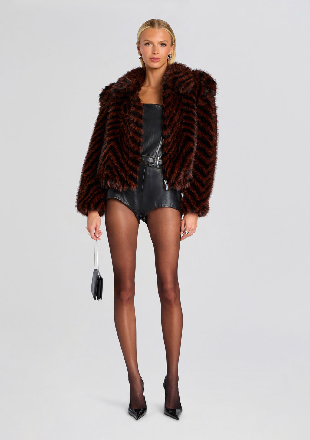 Segrid Faux Fur Bomber