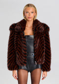 Segrid Faux Fur Bomber
