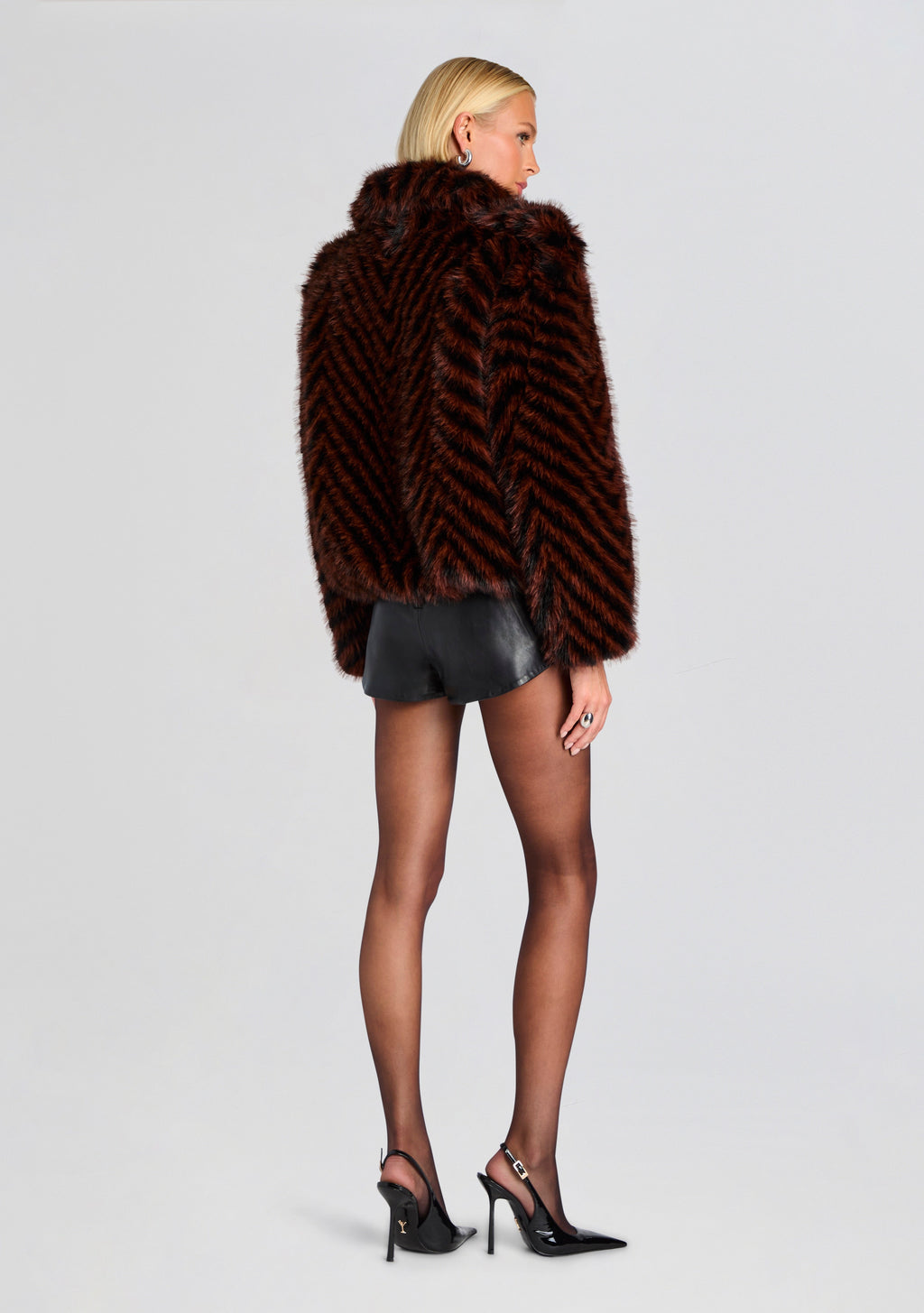 Segrid Faux Fur Bomber