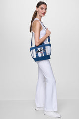 BRADY DENIM SMALL LOGO CROSSBODY BAG