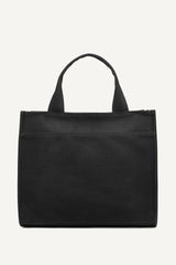 HADLEE CANVAS MEDIUM LOGO TOTE