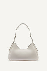 NELL LOGO EMBOSSED SHOULDER BAG