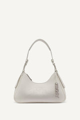 NELL LOGO EMBOSSED SHOULDER BAG