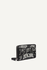 BRYAR LARGE ZIP AROUND WALLET WITH WRISTLET