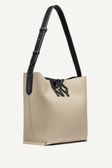 NICOLE LOGO BUCKET BAG