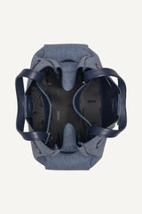 BRYAR DENIM SMALL SATCHEL