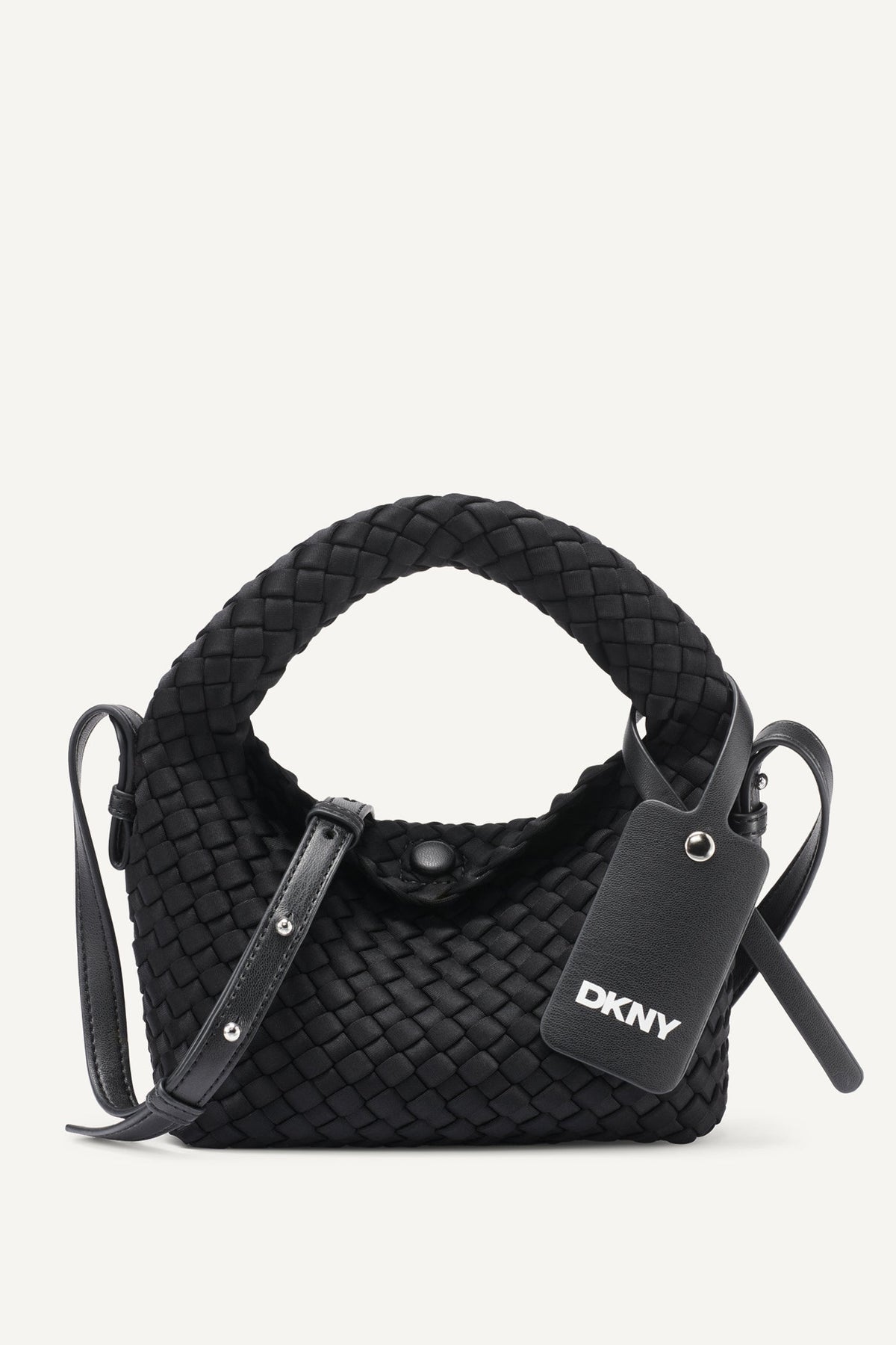 GISELLE WOVEN NEOPRENE CROSSBODY BAG