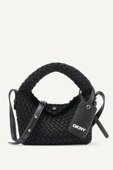 GISELLE WOVEN NEOPRENE CROSSBODY BAG