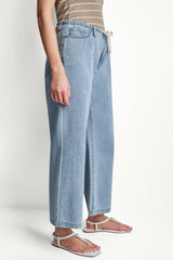 MID-RISE DRAWCORD WIDE LEG