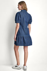 DENIM MINI DRESS