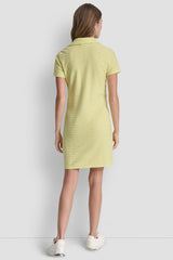 LOGO JACQUARD POLO DRESS