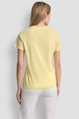 DKNY JEANS STACK LOGO RHINESTONE TEE