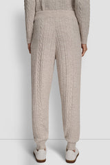 COZY CABLE SWEATER JOGGER