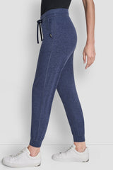 CROPPED HIGH-RISE SLIM JOGGER