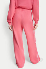 HIGH-RISE PIPED TRACK PANTS