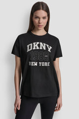 DKNY 1989 LOGO RHINESTUD TEE