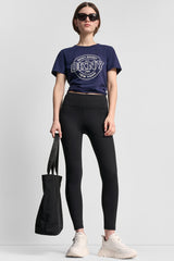 COLLEGIATE MEDALLION LOGO TEE