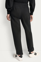 COLLEGIATE MEDALLION HIGH-RISE LOGO RELAXED JOGGER