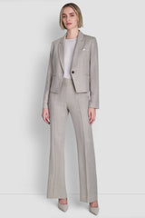CROPPED SINGLE BUTTON BLAZER