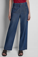 HIGH-RISE STRAIGHT LEG PANT
