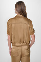 CONTRAST STITCH JACKET