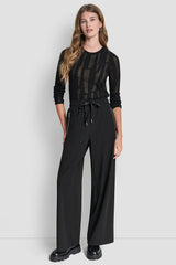 HIGH-RISE WIDE LEG PANT