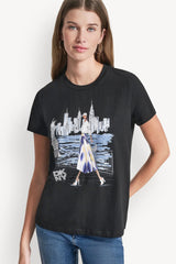 STATUE OF LIBERTY CONVERSATIONAL T-SHIRT