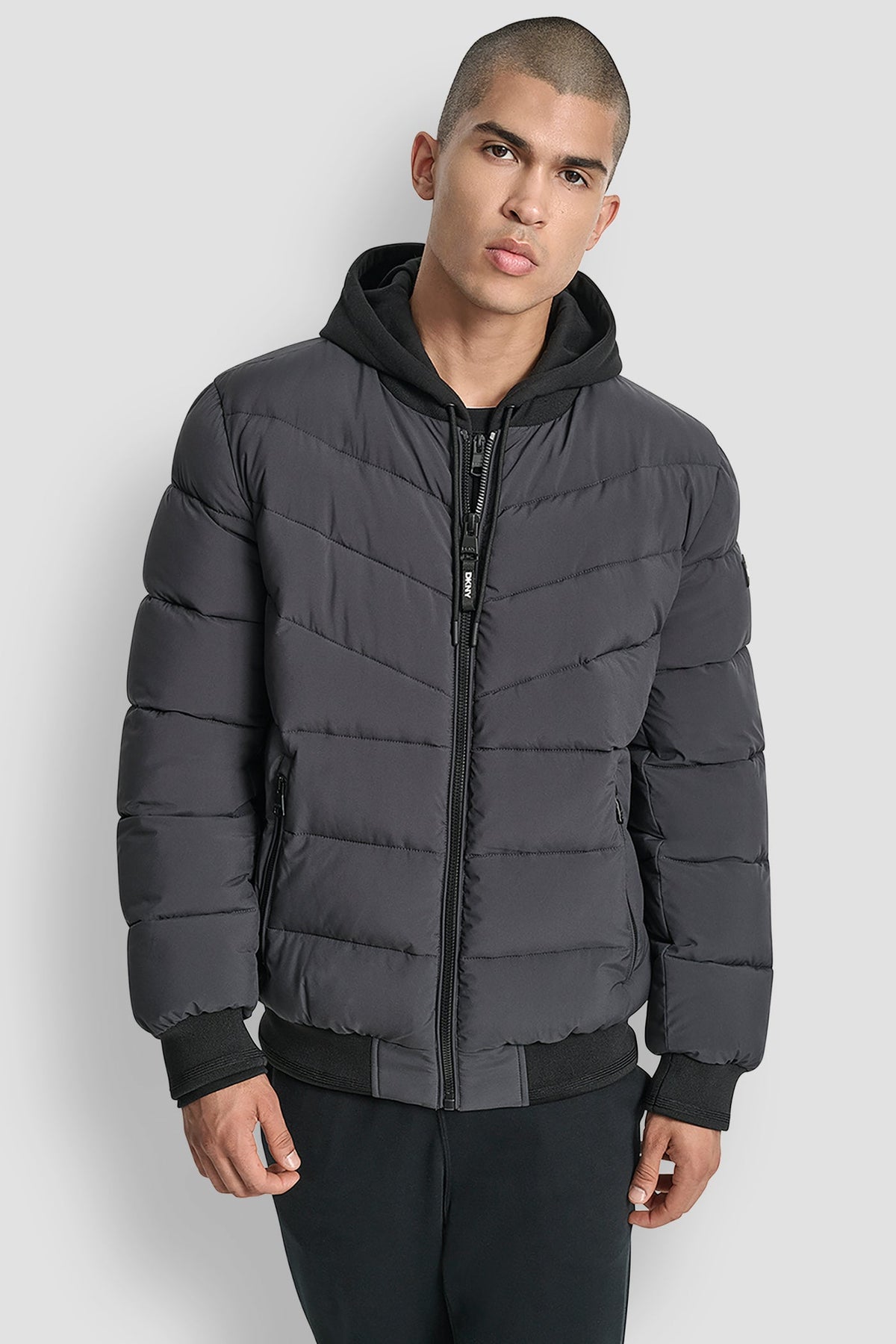 STRETCH BOMBER JACKET