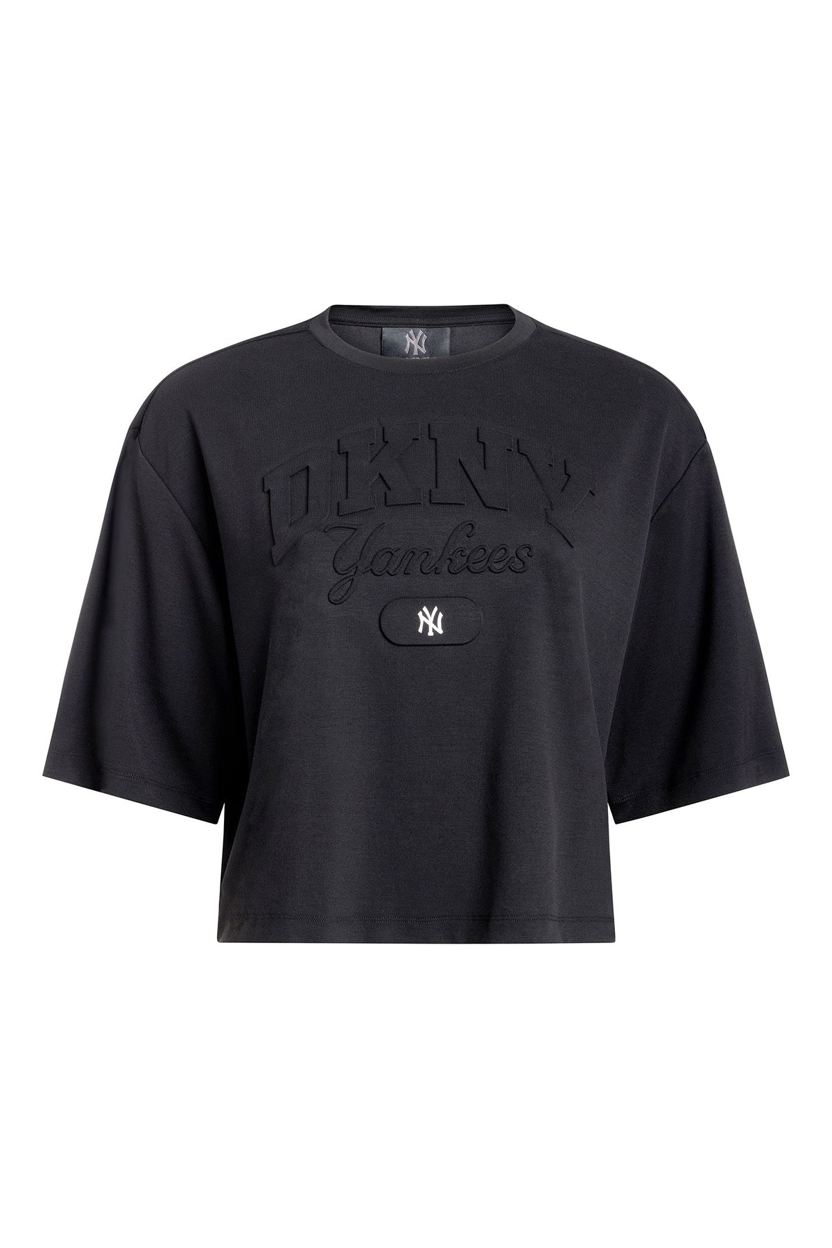 DKNY X YANKEES CROPPED TEE