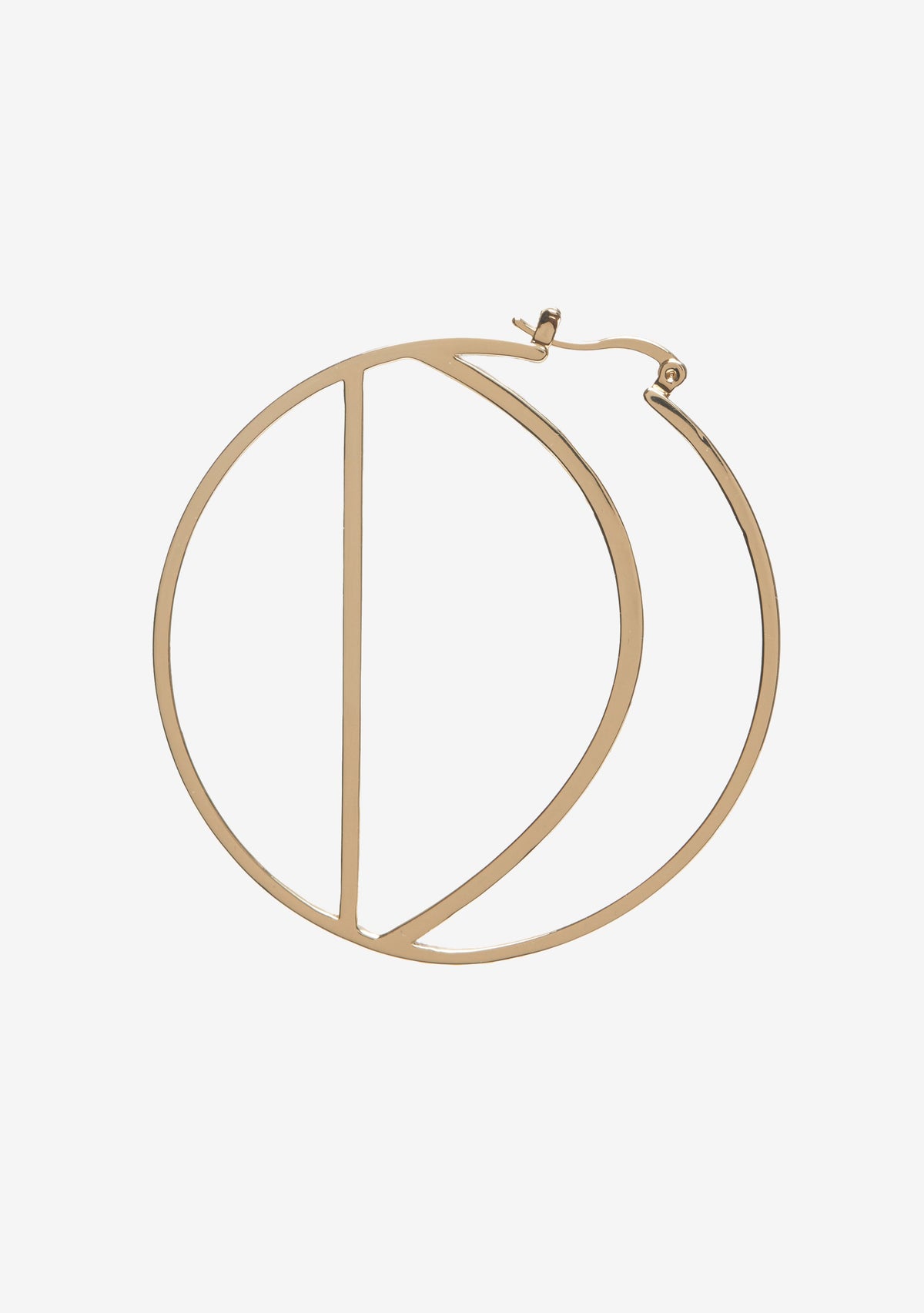 Hoop Letter Earring