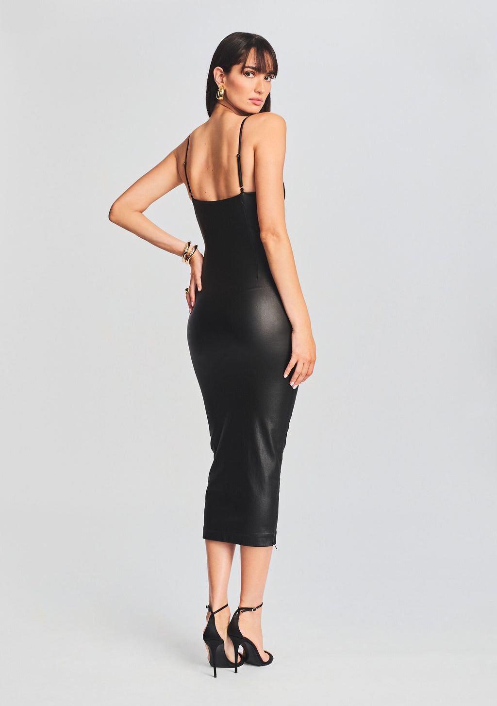 Norrie Coated Denim Dress