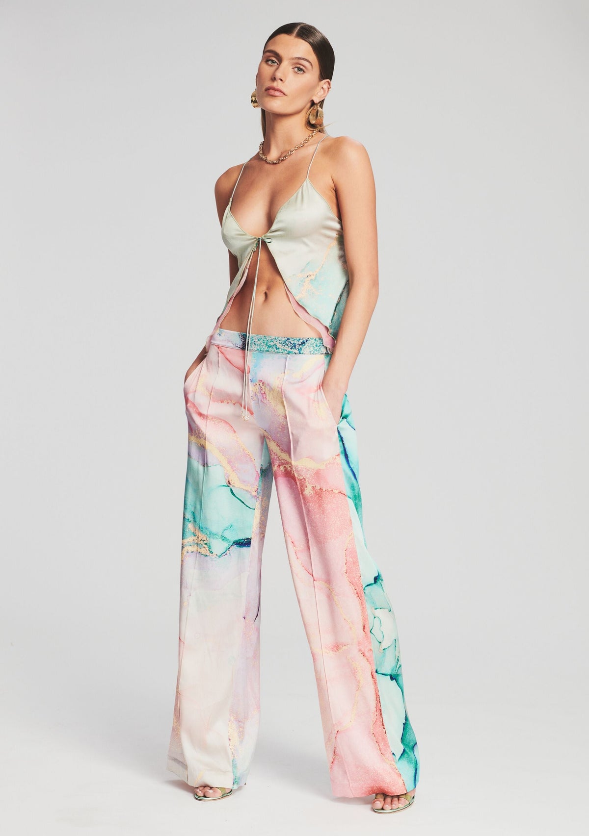 Arlene Silk Top