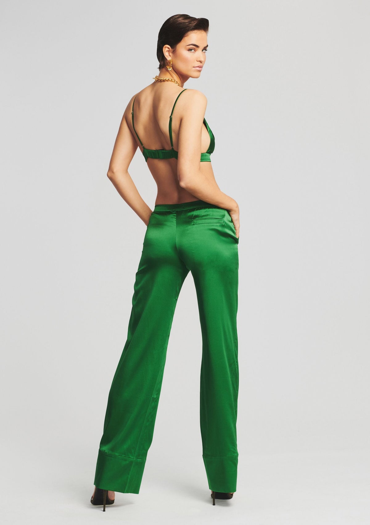 Hazel Silk Pant