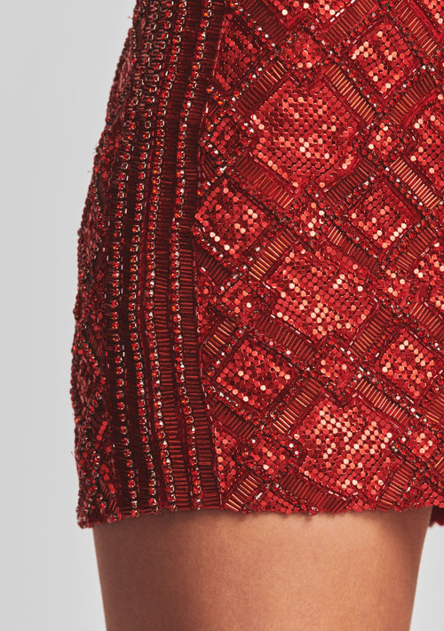 Aaliyah Sequin Skirt