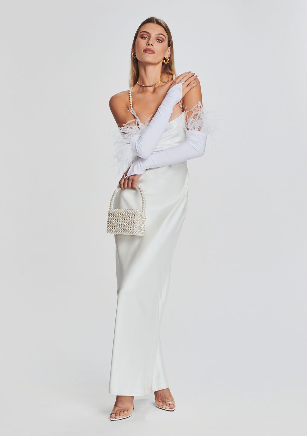 Eclipse Pearl Crystal Bag